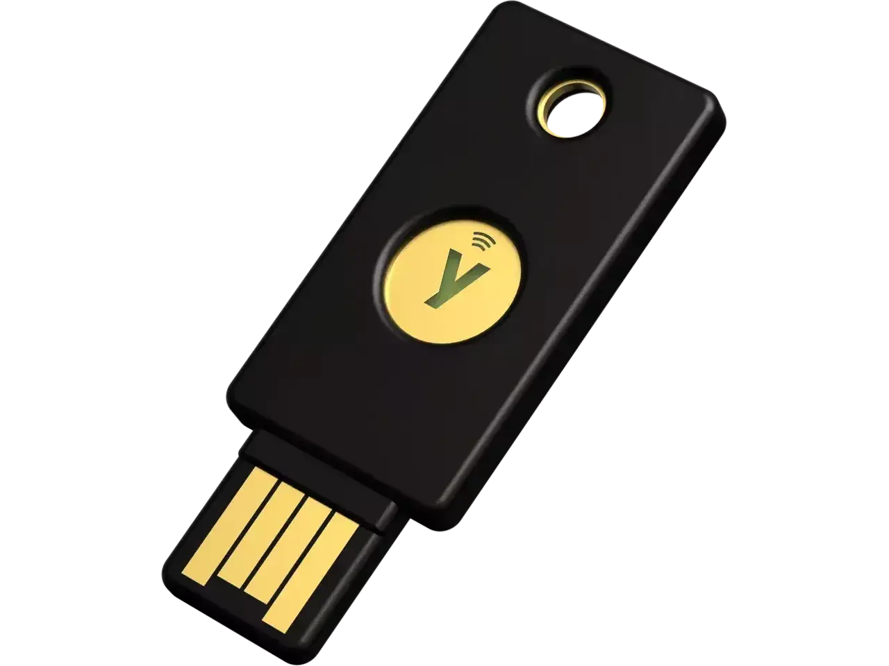 YUBICO YUBIKEY SECURITY KEY NFC 5060408465295 black (325431440007 ...